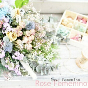 ドライフラワーブーケ(ローズ・フェミニーノ)[ 花 ブーケ 花束 フラワーアレンジメント ]