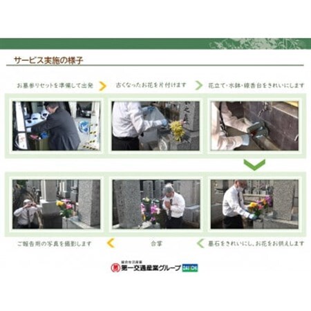 【橋本市限定】お墓参り代行サービス(1回)_ 地域サービス  _【1287639】