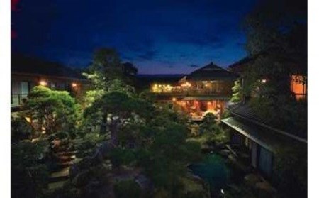 銘石の宿かげつペア宿泊券 露天風呂付きタイプ(2名様1泊2食平休日のみ) 040-003