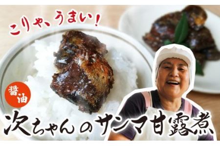  次ちゃんのさんまの甘露煮（醤油）100g×5個セット　TS-2 