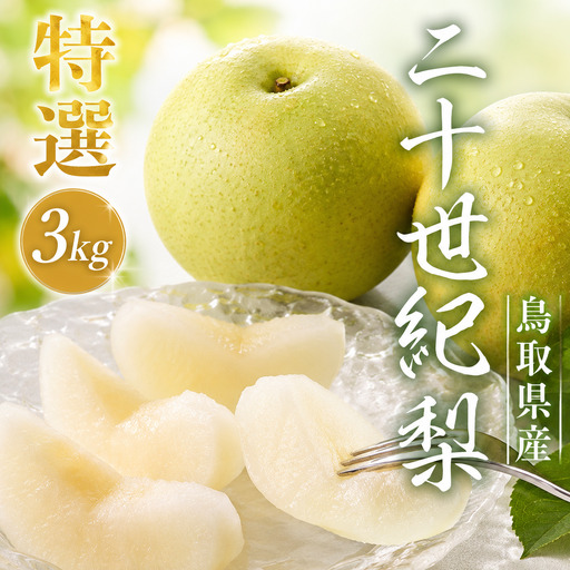 二十世紀梨(特選) 3kg