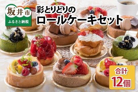 彩とりどりのRoll Cake Set! 計12個 〜女子会に最適の詰め合わせ〜 [ロールケーキ スイーツ デザート 旬の果物 洋菓子 ケーキ お取り寄せ 詰め合わせ セット ギフト 贈答 プレゼント お祝い事 お楽しみ] [C-5201]
