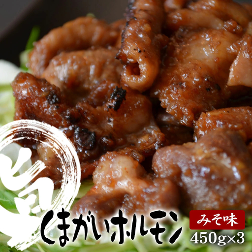 ホルモン みそ味450g×3個セット 豚ホルモン バーベキュー ホルモン鍋