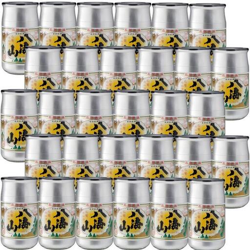 日本酒 八海山 清酒 カップ酒 180ml×30本　｜少量