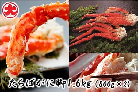 たらばがに脚800g×2P(計1.6kg) D-01058