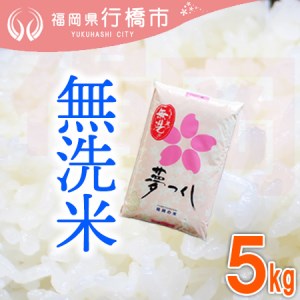 AF-004　福岡県産夢つくし【無洗米】5kg