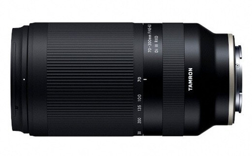 タムロン ミラーレス一眼カメラ用 交換レンズ 焦点距離70-300mm F/4.5-6.3 Di III RXD ソニーEマウント用  最小　最軽量　望遠　高解像　静粛性　高性能 人気 おすすめ A047S　TAMRON 【11100-0107】