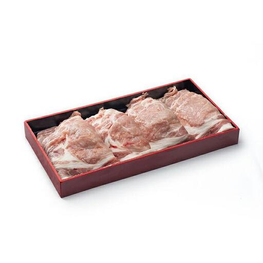 純白のビアンカ　豚ロース焼肉用　800g　新潟　新潟県　ふるさと納税　豚肉　豚　ロース