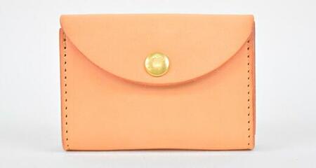 【minca】 栃木レザーのコインケース 小銭入れ カードも入る コンパクト/Coin purse 02/タン(生成)　475【雑貨 ファッション 人気 おすすめ 】