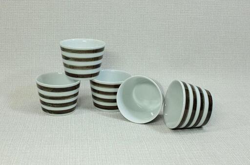 【AB587】【波佐見焼】es cup ボーダーBN 〈S〉 【西海陶器】5　45456