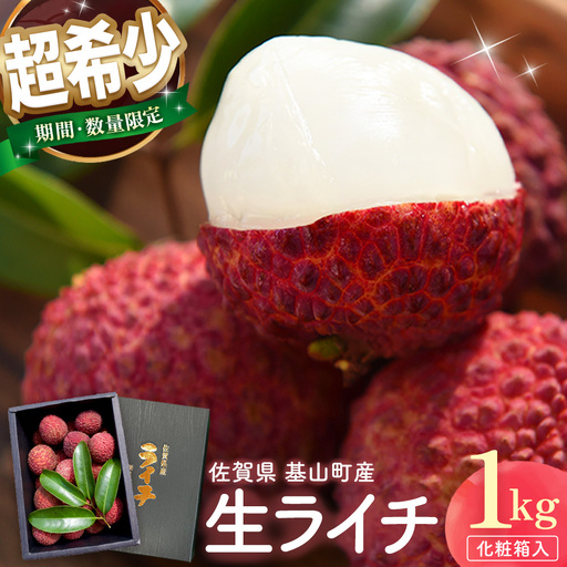 佐賀県産ライチ 1kg(贈答用) K060010