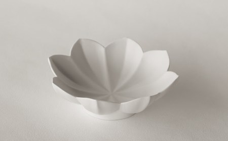 〔臼杵焼〕稜花小鉢【白・2個】