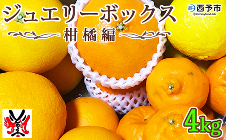 愛媛県明浜産 ジュエリーボックス（柑橘編）4kg【３月配送】 ATI0026_03