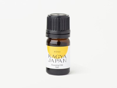 40-1 KAGYA JAPAN　エッセンシャルオイル【SUGI】（5ml×1本セット）