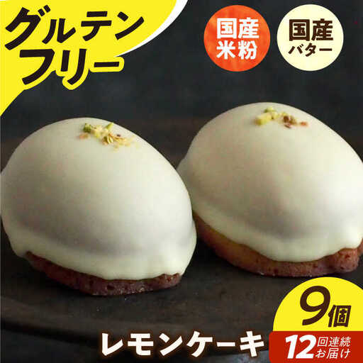 【全12回定期便】グルテンフリー レモンケーキ 9個 [EBR008] グルテンフリースイーツ