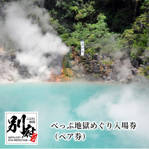 べっぷ地獄めぐり入場券(ペア券)