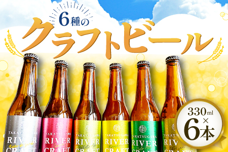 6種のクラフトビール(6本セット)