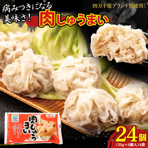 やみつきになる美味さ！旨味がギュッと凝縮された肉しゅうまい（計24）／Qak-A26 しゅうまい 焼売