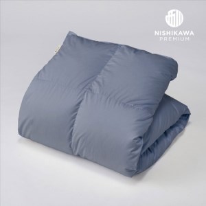 羽毛布団 西川 nishikawa ポーリッシュホワイトグースダウン90% シングル P265W ふとん