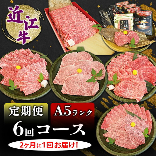 近江牛A5ランク6回コース (184621-40037006)