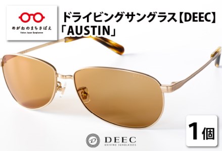 ドライビングサングラス 『DEEC AUSTIN』⑩フレーム/マットゴールド, レンズ/ブラウン