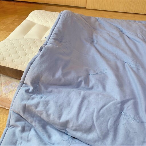 天然繊維 近江手引き真綿 肌掛ふとん 1kg 寝具 布団 ふとん 掛け布団 新生活 送料無料