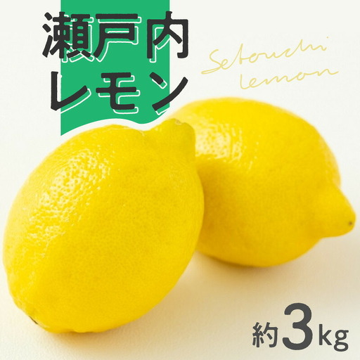 瀬戸内レモン約3kg