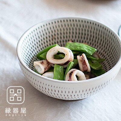 小石原焼 カネハ窯 飛び鉋中鉢(全飛び鉋) AA45
