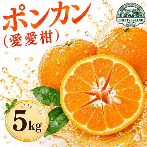 先行予約 ポンカン 約5kg 愛愛柑 10000円 柑橘 ぽんかん 愛媛 愛南 マルエム直販