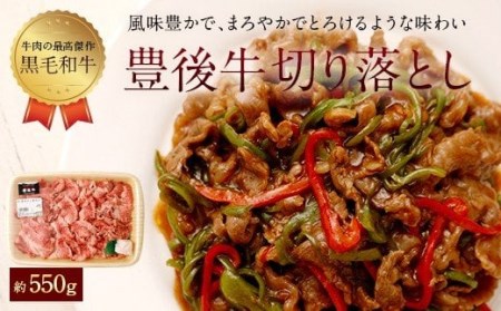 豊後牛 切落とし (小間切れ) 約550g 牛肉