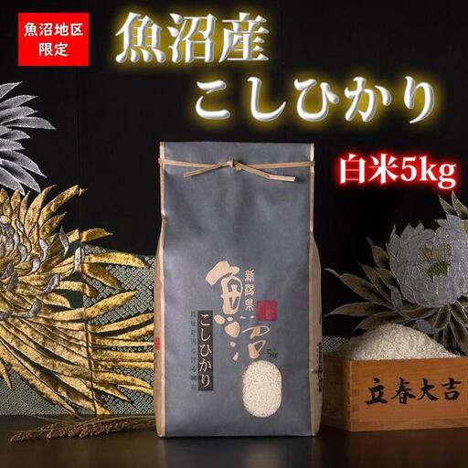 [頒布会・令和8年産 新米予約]魚沼産コシヒカリ(白米5kg×全12回)[新潟県 特A地区]|新潟 魚沼 コシヒカリ 定期便 5kg 12回 米 白米