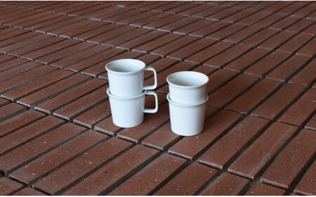 1616/ TY Coffee Cup White 4個セット【1616/arita japan】有田焼 食器 カップ コーヒーカップ ホワイト シンプル 35000円 3.5万円 eb029