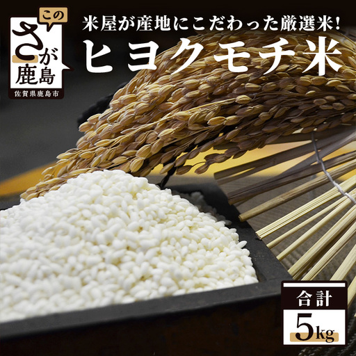 佐賀県産 もち米  ヒヨクモチ 5kg