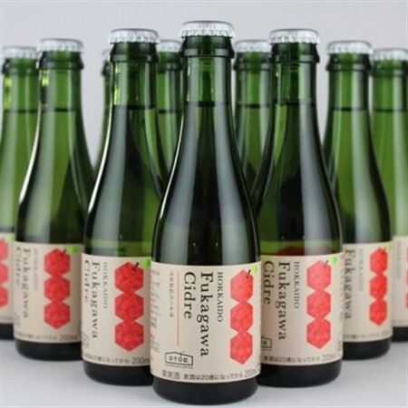 深川産りんご使用果実酒ふかがわシードル飲みきりサイズ12本【中口 200ml×12本セット】【1345828】