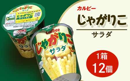 じゃがりこ サラダ味 1箱【 カルビー 下妻工場産 】