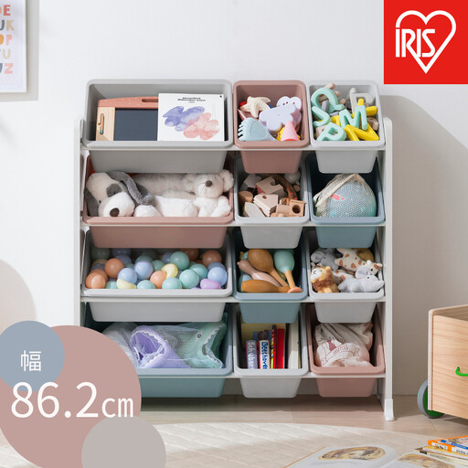 ☆リニューアル☆キッズトイハウスラック KTHR-412R ホワイト