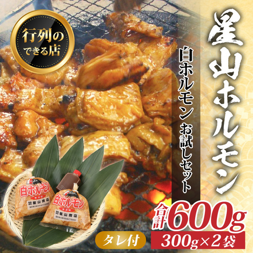 星山のホルモン (白) 300g × 2袋 ホルモン 焼肉 BBQ