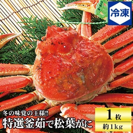 【先行予約】兵庫県香住産 特選釜茹で松葉ガニ〈冷凍発送〉【配送不可地域：離島】【1149883】