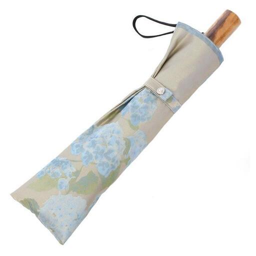 槙田商店【晴雨兼用】折りたたみ傘 ”絵おり” 紫陽花