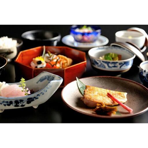 [山ばな平八茶屋]ペアディナーチケット「鷺(さぎ)」