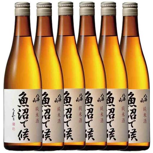 日本酒 八海山 純米酒 魚沼で候 720ml×6本 新潟県魚沼地域限定|新潟地酒