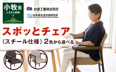 スポッとチェア(スチール仕様) [023M11]