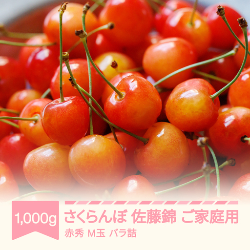 先行予約 山形県産さくらんぼ 佐藤錦 1kg 2026年産 mm-snamx1000