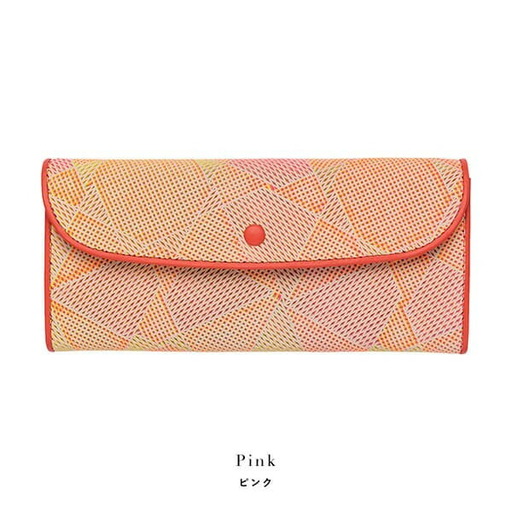 豊岡財布 フラップウォレットL（CITG-023）ピンク