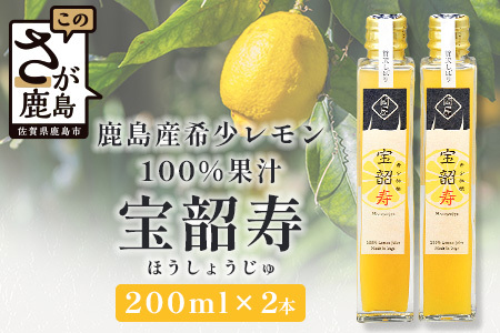 無添加100％国産レモン果汁2本セット A-19