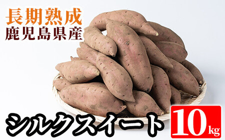 [先行予約受付中!2026年10月中旬以降順次発送予定]鹿児島県産[シルクスイート]土付き(10kg)[フレッシュジャパン鹿児島]霧島市 さつまいも サツマイモ さつま芋 シルクスイート 生芋