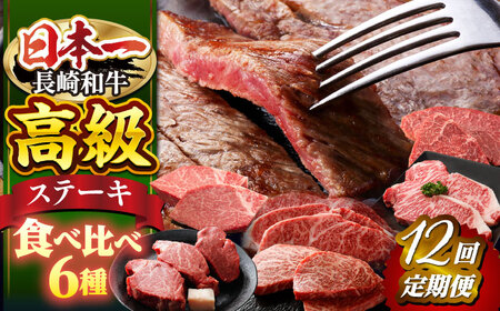 12回定期便 長崎和牛 ステーキ セット＜株式会社 黒牛＞ CBA046 ヒレ
