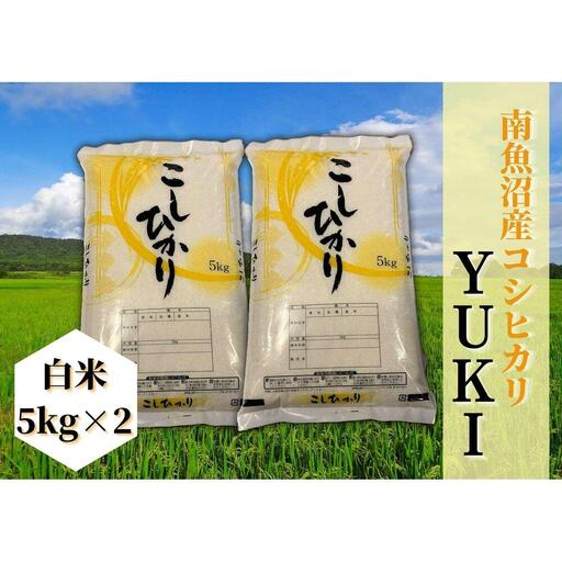 [令和8年産 新米]南魚沼産コシヒカリ「YUKI」(白米10kg)×全3回[銘柄米 ブランド米 白米 こしひかり コシヒカリ 魚沼産 新潟米 産地直送 お米]