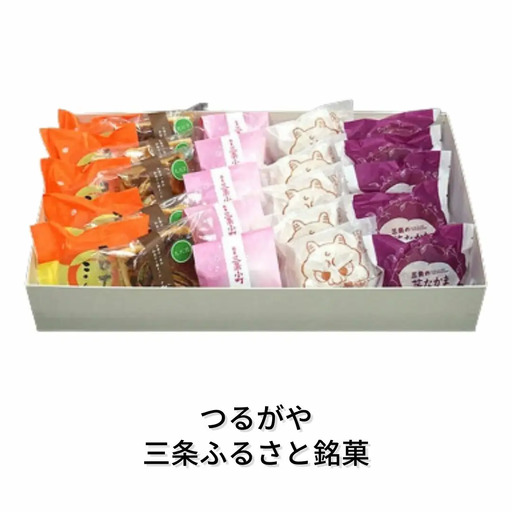 三条ふるさと銘菓 5種×各5個 計25個 詰合せ 菓子 スイーツ 詰め合わせ [つるがや]【015S076】