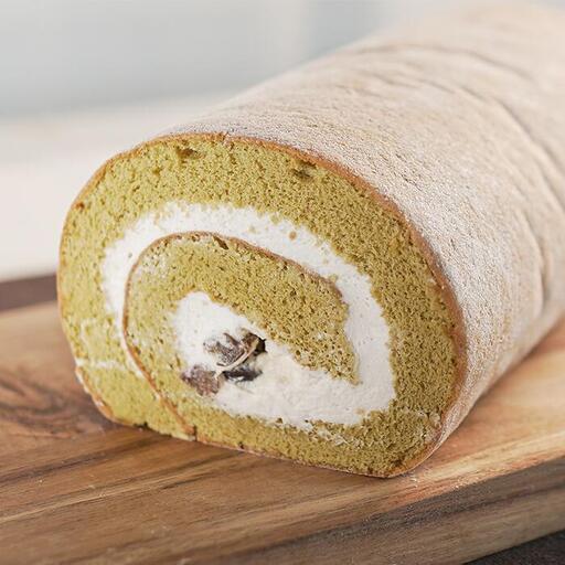 ロールケーキ 緑茶 1本|生クリーム 地鶏卵 冷凍 お取り寄せ スイーツ